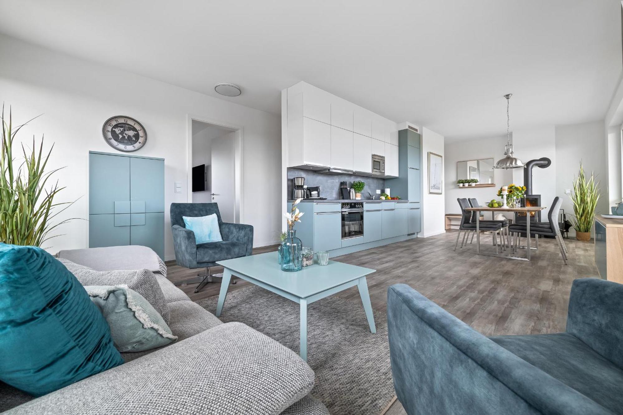 Beachterraceone - Eg, Meerblick, Terrasse, Kamin, Sauna Olpenitz Bagian luar foto