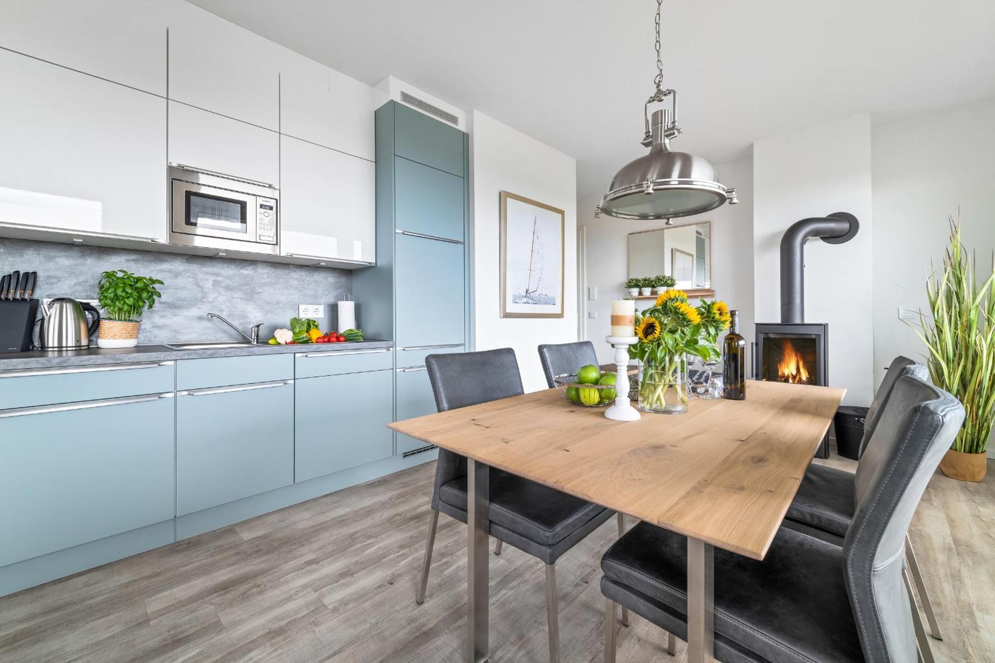 Beachterraceone - Eg, Meerblick, Terrasse, Kamin, Sauna Olpenitz Bagian luar foto